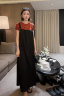 Adjustable Strap Relaxed Fit Dress(Z1923)