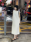 Đầm Oversized Nút Quay Lại(Z680)