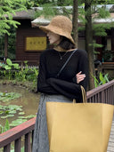 Versatile Round-Neck Top(Z049)