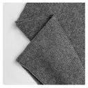 Turtleneck Wool Knit Cape Sweater（Z2396）