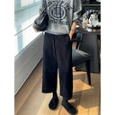 Corduroy Cropped Casual Pants（Z3592）