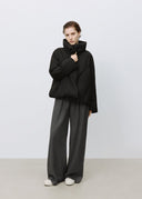 Minimalist Stand-Collar Down Jacket（Z1353）