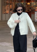 텍스처드 헤비급 가디건 스웨터（Z2505）