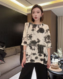 Ink-Wash Abstract Top（Z2099）