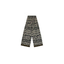 Printed Elastic-Waist Relaxed Pants（Z2070）