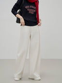 Fleece-Lined Straight-Leg Jeans（Z2613）