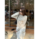 Crew Neck Soft Knit Sweater（Z3698）