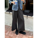 Tailored Curved Wool Blend Pants（Z3700）