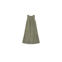 Pleated Design Sleeveless Dress