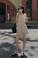 Bộ Vải Linen Tối Giản Thoải Mái（Z025）