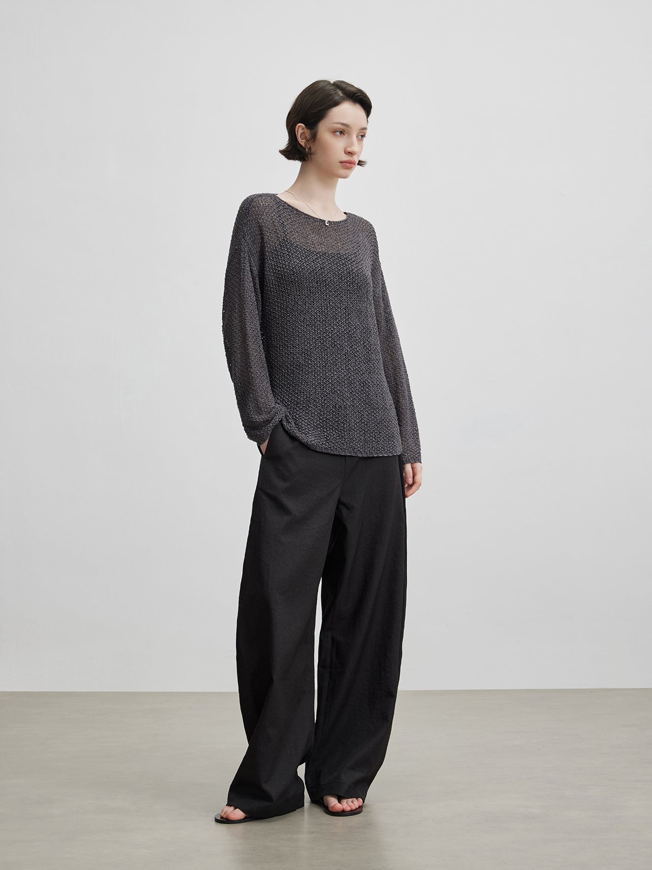 Casual Loose Wide-Leg Scimitar Pants (Z1581) – LBZ Studio