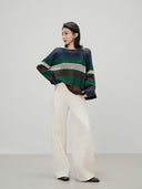 Fleece-Lined Straight-Leg Jeans（Z2613）