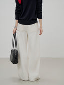 Fleece-Lined Straight-Leg Jeans（Z2613）