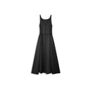 A-line V-neck dress with ties（AM1200）