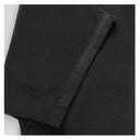 Relaxed V-Neck Black Top（Z2225）