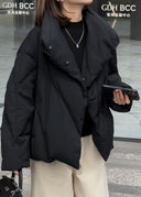 Minimalist Stand-Collar Down Jacket（Z1353）