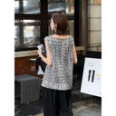 Hollow Knitted vest（Z2047）