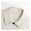 Relaxed Collared Cream Jacket（Z2974）