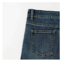 Vintage Straight Leg Denim Cropped Pants（Z3239）