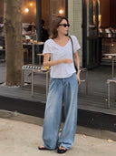 Clean-Cut Relaxed-Fit Denim Jeans（Z3075）
