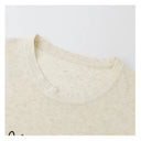 Raised Floral Embroidered Knit Top（Z3399）