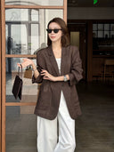 Áo Blazer Cổ Ve Hai Túi (Z3317)