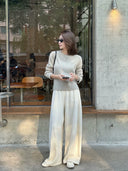 Seam Detail Casual Pants（Z3629）