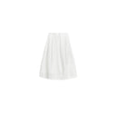 Structured Tailoring Versatile A-Line Flowing Skirt