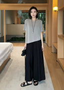 เสื้อเลเยอร์ดีไซน์ไม่สมมาตร（Z2285）