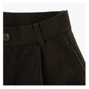 Vertical Seam Cropped Pants（Z3757）