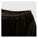 Velvet Elastic Waist Straight Pants（Z3752）