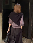 Crew Neck Lightweight Knit Top（Z2353）