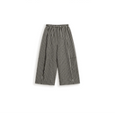 Vintage Plaid Elastic Waist Casual Pants（Z3439）