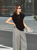 Frill Trim Versatile Top（Z3343）