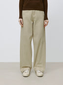 High-Waist Straight-Leg Jeans（Z089）