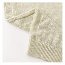 Crew Neck Marled Knit Vest（Z3288）