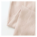 Elastic Waist Textured Cropped Pants（Z3377）