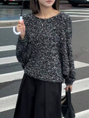Vintage Loose Knit Top（Z1578）