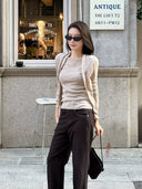 Multi-Way Relaxed Knit Top（Z3618）