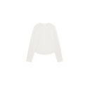 Crew Neck Single-Breasted Curved Cardigan（Z3172）