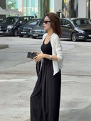 Soft Lightweight Cropped Knit Cardigan（Z3458）