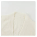 เสื้อคาร์ดิแกนไหมพรมคอวีแบบเปิดหน้า (Z3694)