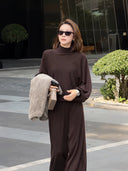 เสื้อไหมพรมคอเต่าแขนค้างคาวเนื้อนุ่ม (Z3528)
