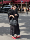 Lapel Longline Runway Trench Coat（Z3492）