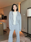 Áo nỉ croptop có mũ dáng ôm (Z3735)