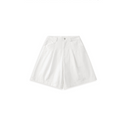 Pleated Silhouette Casual Shorts（Z3282）