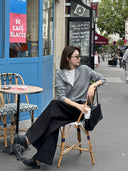 Hooded Waffle Knit Cardigan（Z3499）