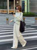 Relaxed Sculpted-Cut Casual Pants（Z3092）