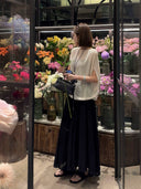 Soft Pleated A-Line Skirt（Z2080）