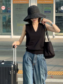 Foldable Wide Brim Straw Sun Hat（P198）